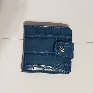 BRIGHTON bifold compact mirror, teal